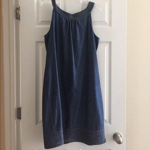 jean dress from cato.. thin jean material