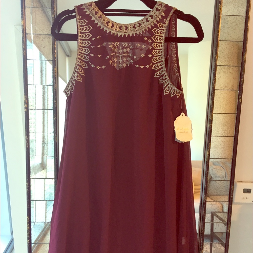Brand New Embroidered Dress