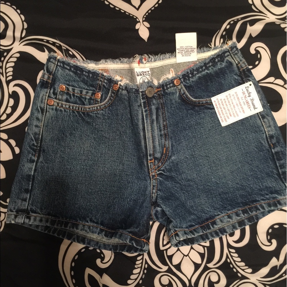 SALE NWT lucky brand jean shorts