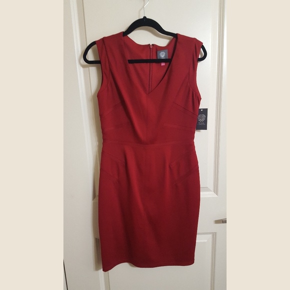 NEW WITH TAG Vince Camuto Red Dress. - Picture 2 of 5