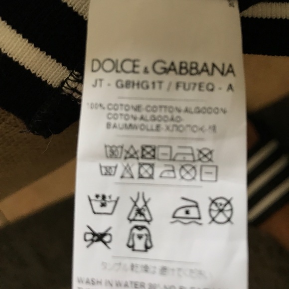 Dolce & gabanna black collard shirt - Picture 4 of 4