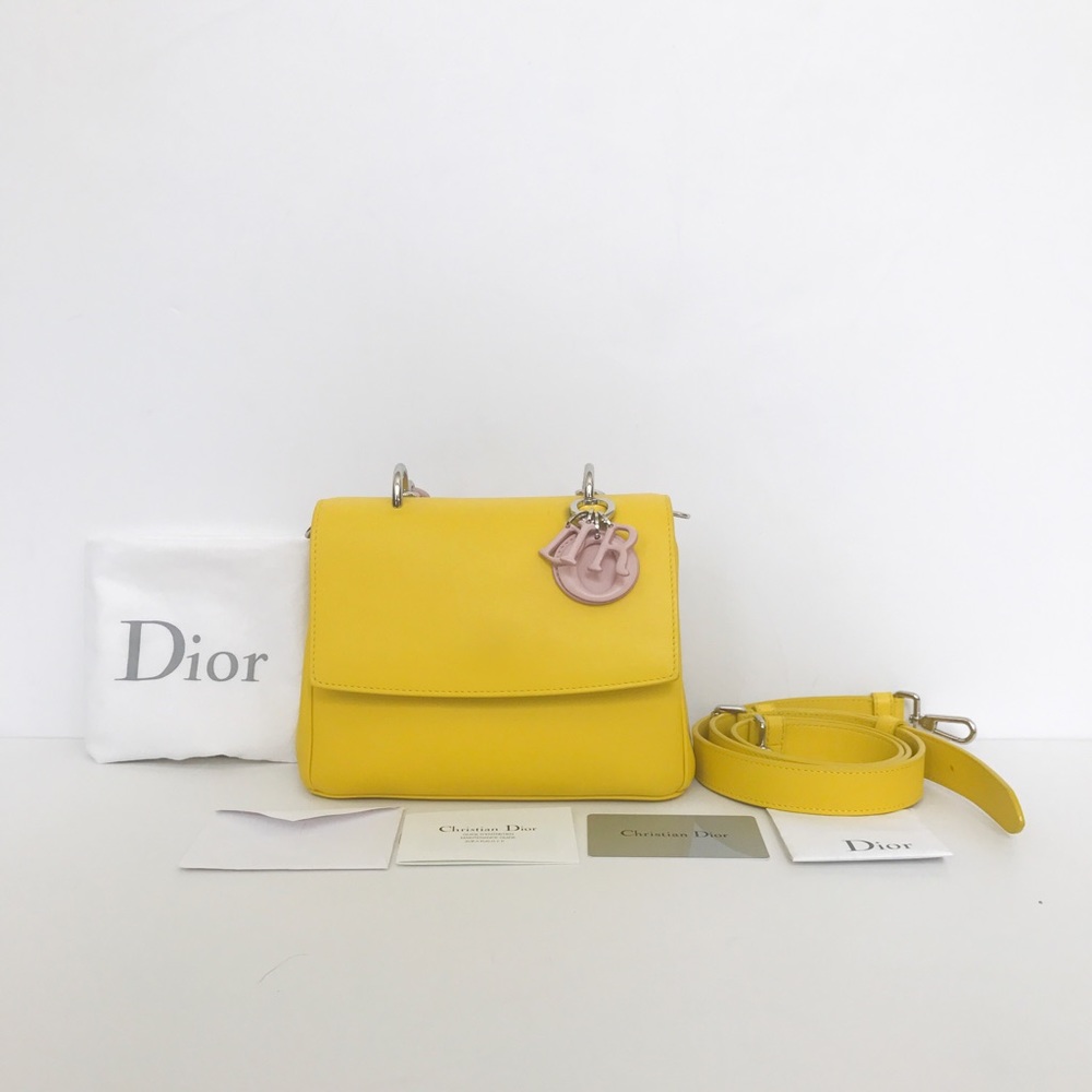 Authentic Dior double color cross body bag