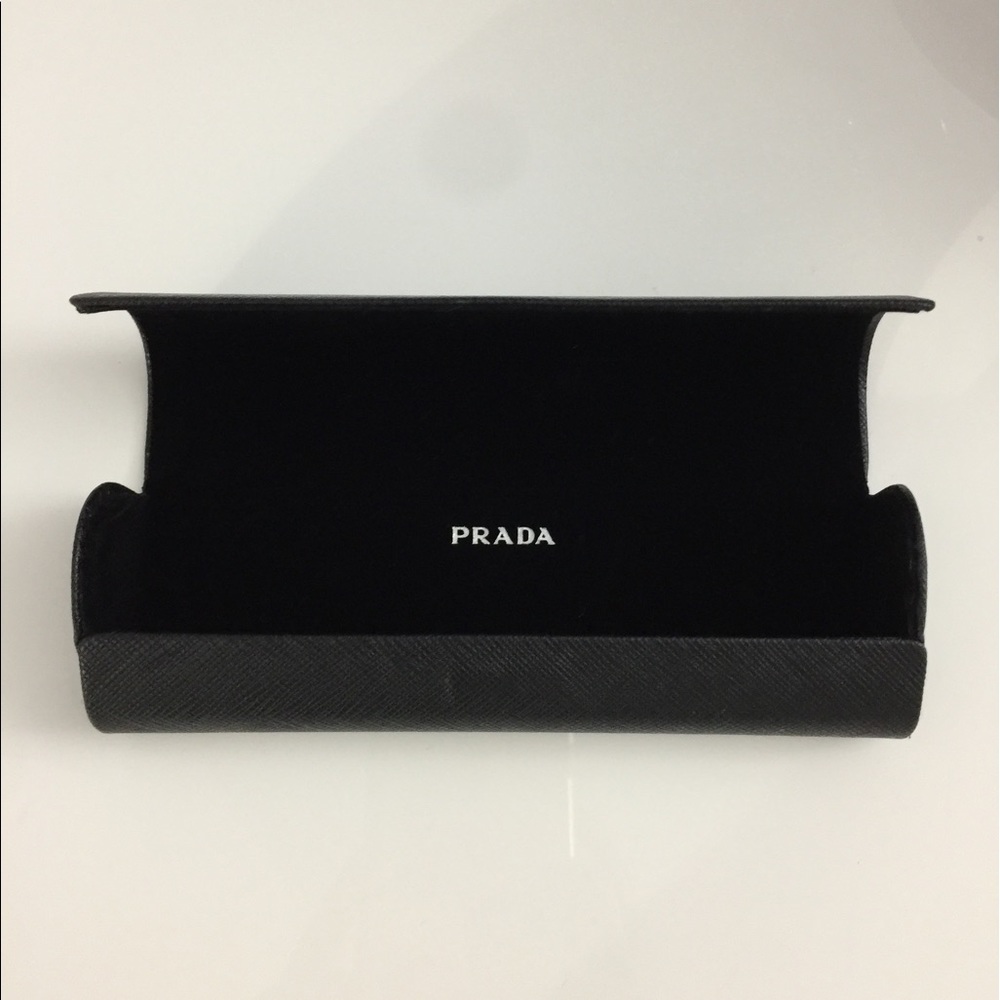 Prada eyeglasses black case
