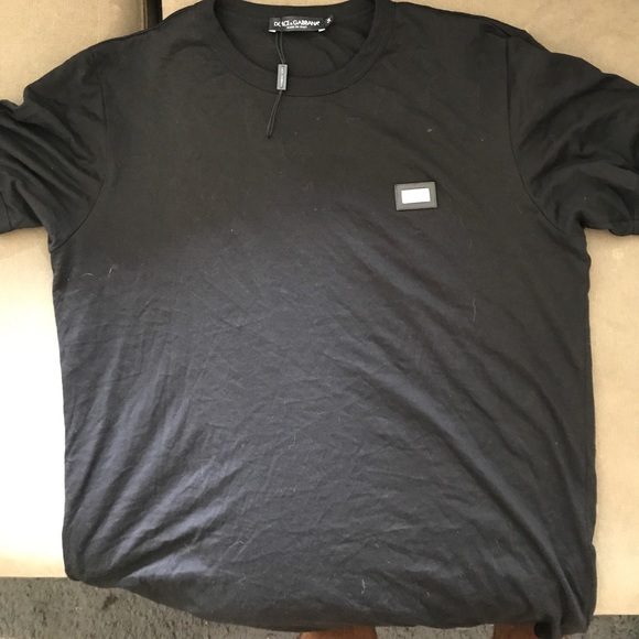 Plain black dolce and gabanna tshirt - Picture 1 of 4