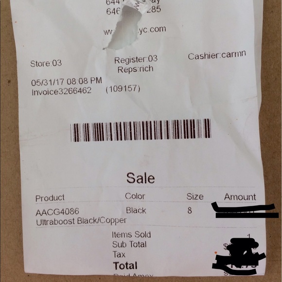 SOLD Adidas Ultra Boost 3.0 Bronze NWT size 8 - Picture 8 of 8