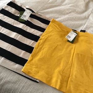 H&M mini skirts $10 for pair