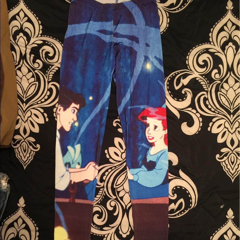 Little mermaid leggings