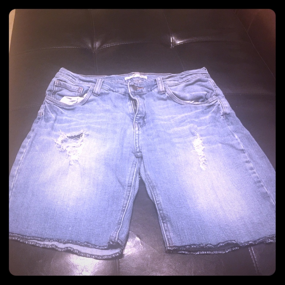 Forever 21 denim cut off shorts