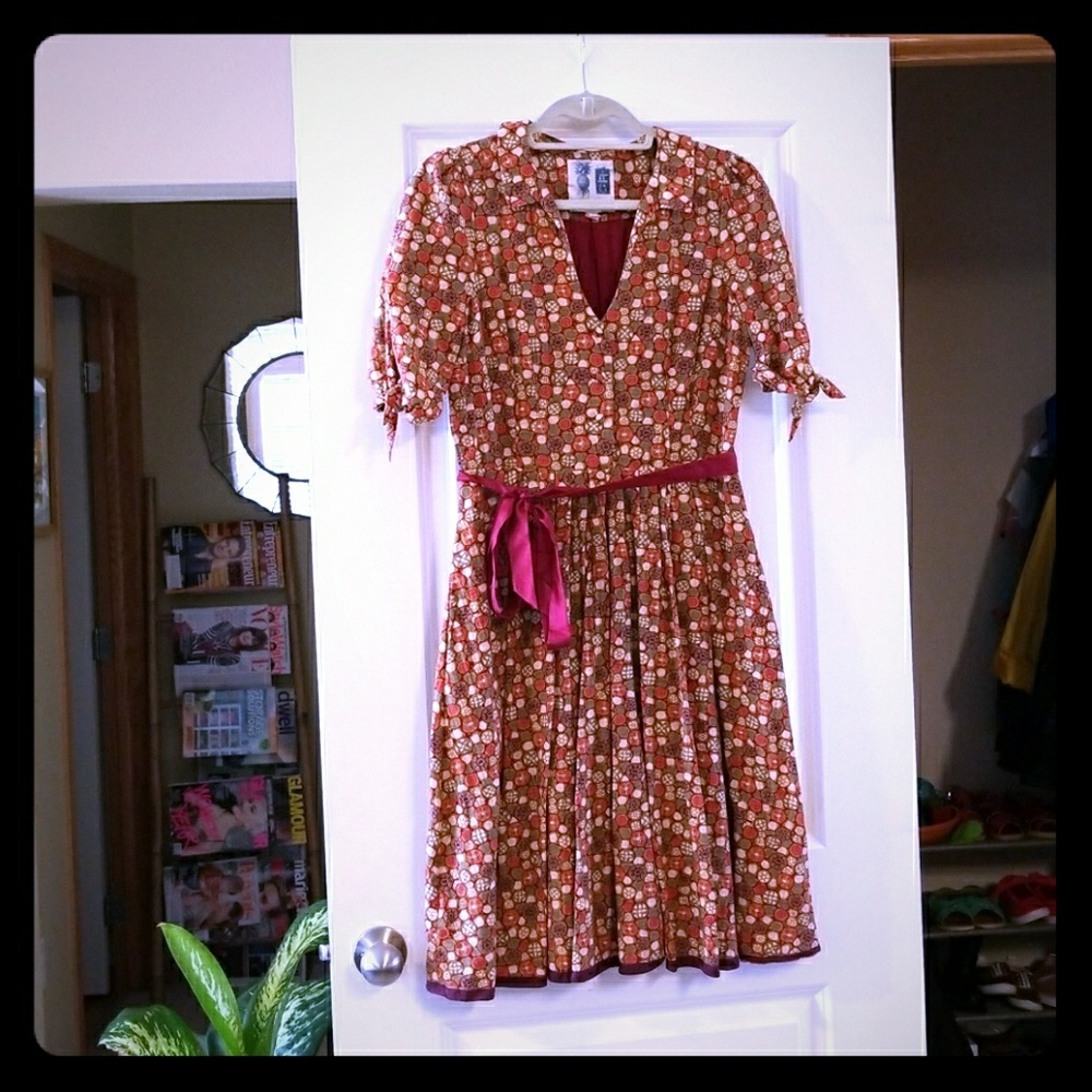 Anthropologie Edme & Esyllte "Sugar-Coated" Dress
