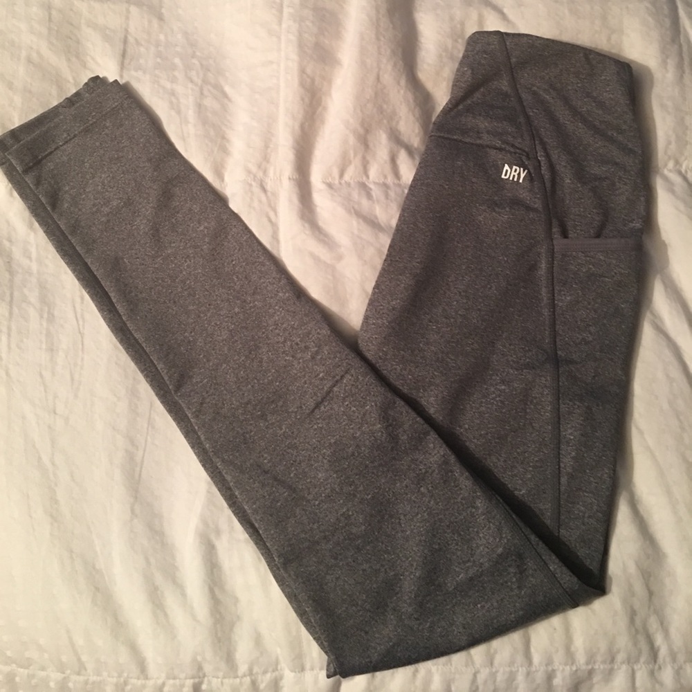 Grey gymshark dry sculpture legging