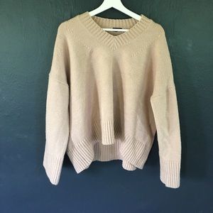 Light Pink Oversized Sweater