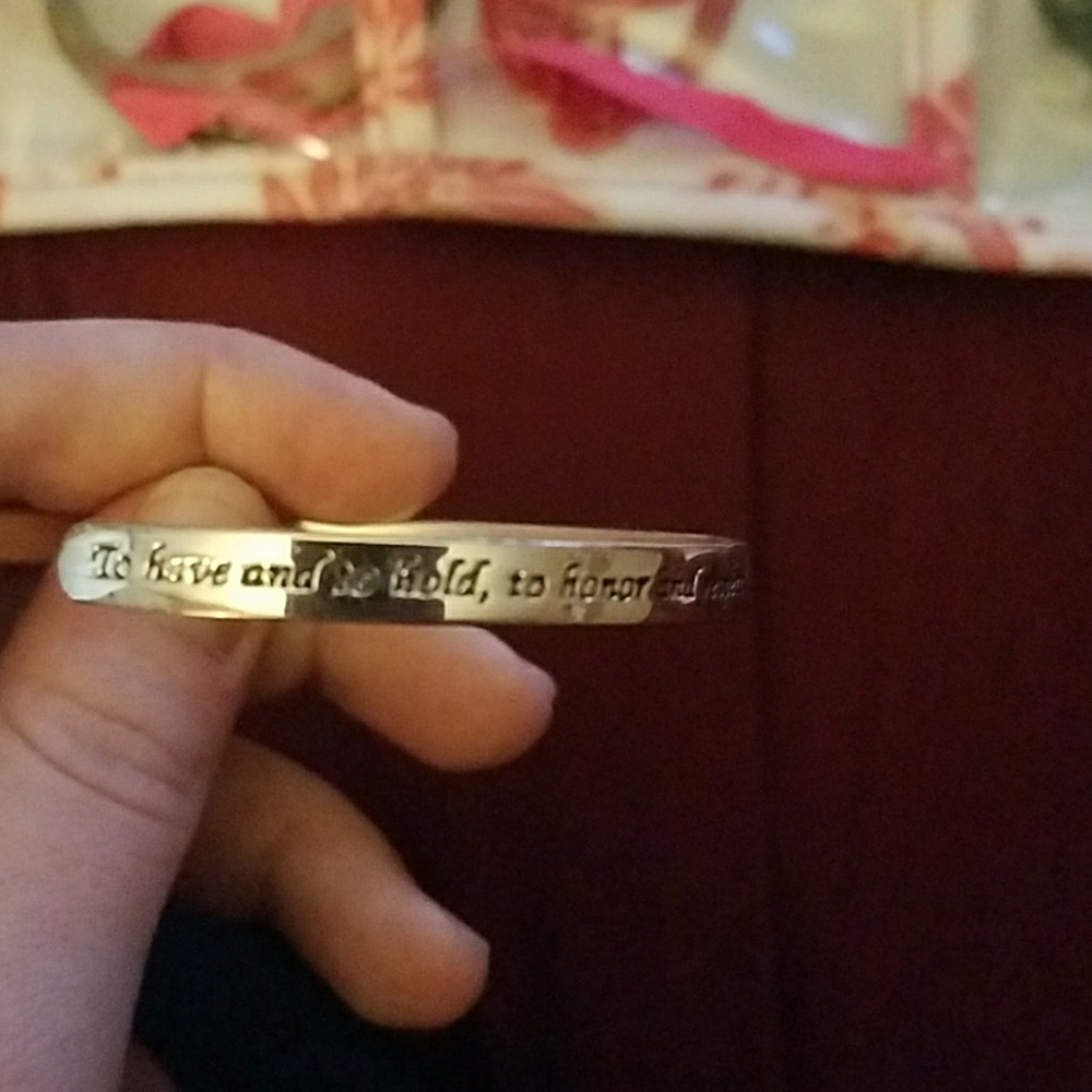 marriage vow bracelet