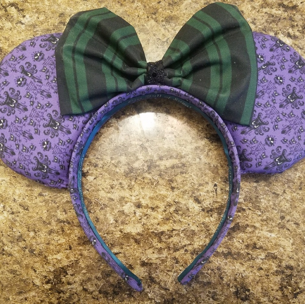 Disney Haunted Mansion inspired headband mouseears