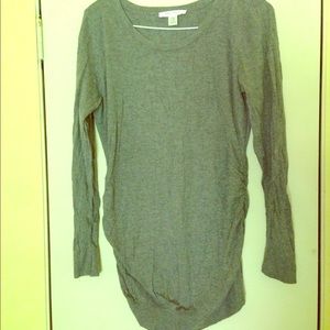 Motherhood Maternity Sweater Grey