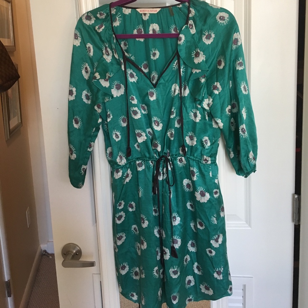 Rebecca Taylor floral print dress