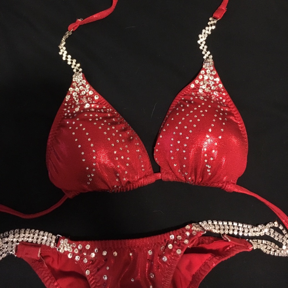 Red Competition Bikini