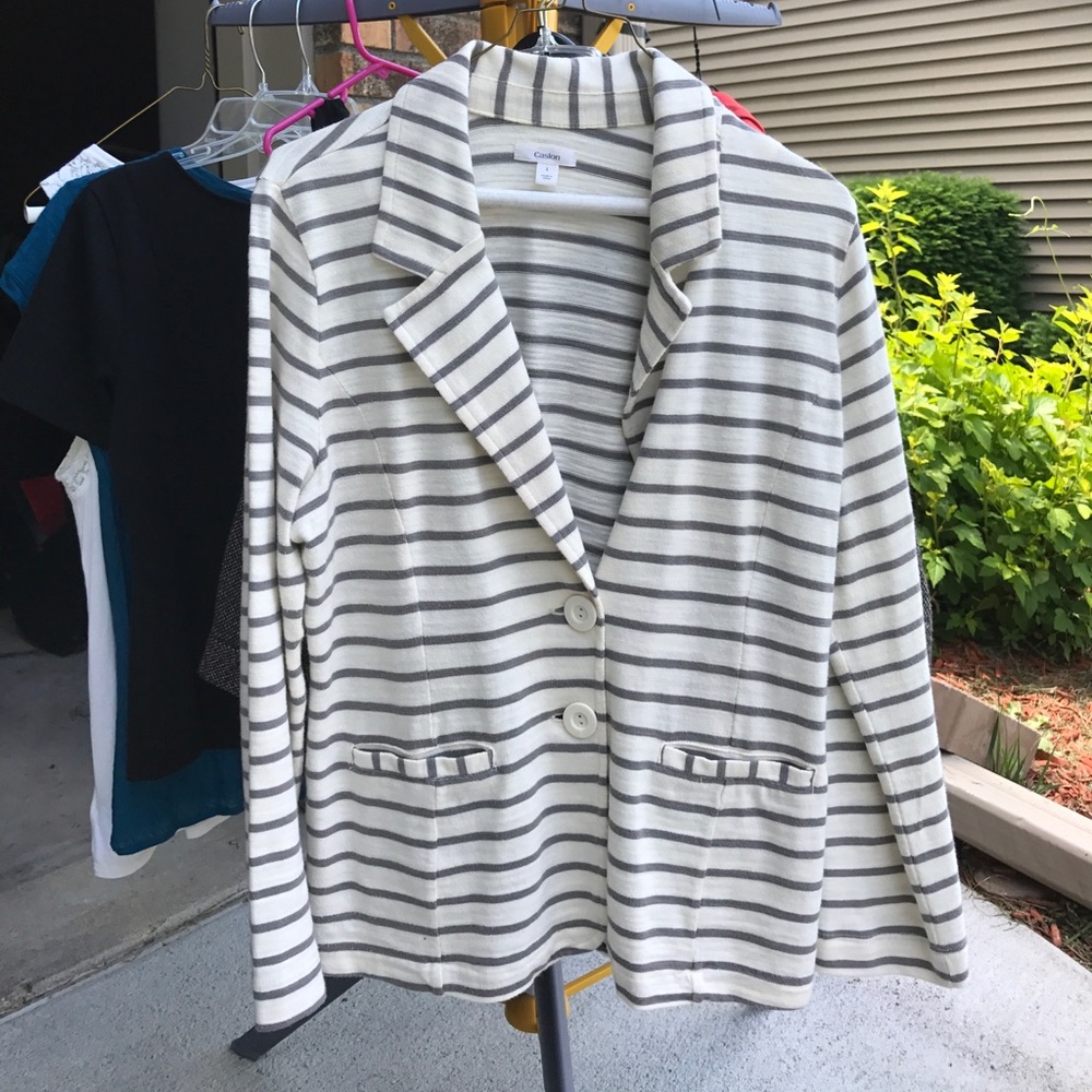 Striped Lightweight Blazer