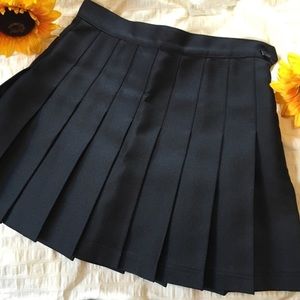 American Apparel black tennis skirt