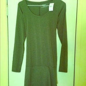 Olive grey motherhood Maternity Shirt