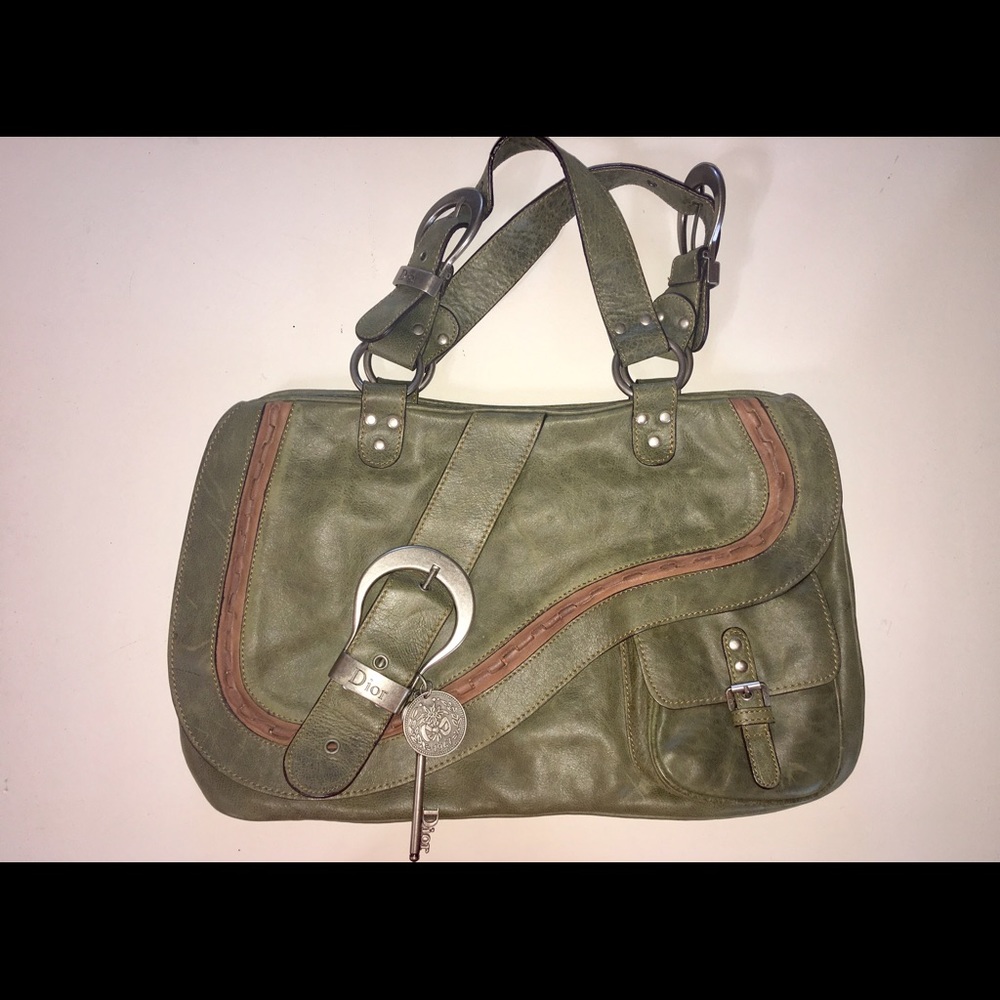 Limited edition Christian Dior Gaucho Saddle Bag