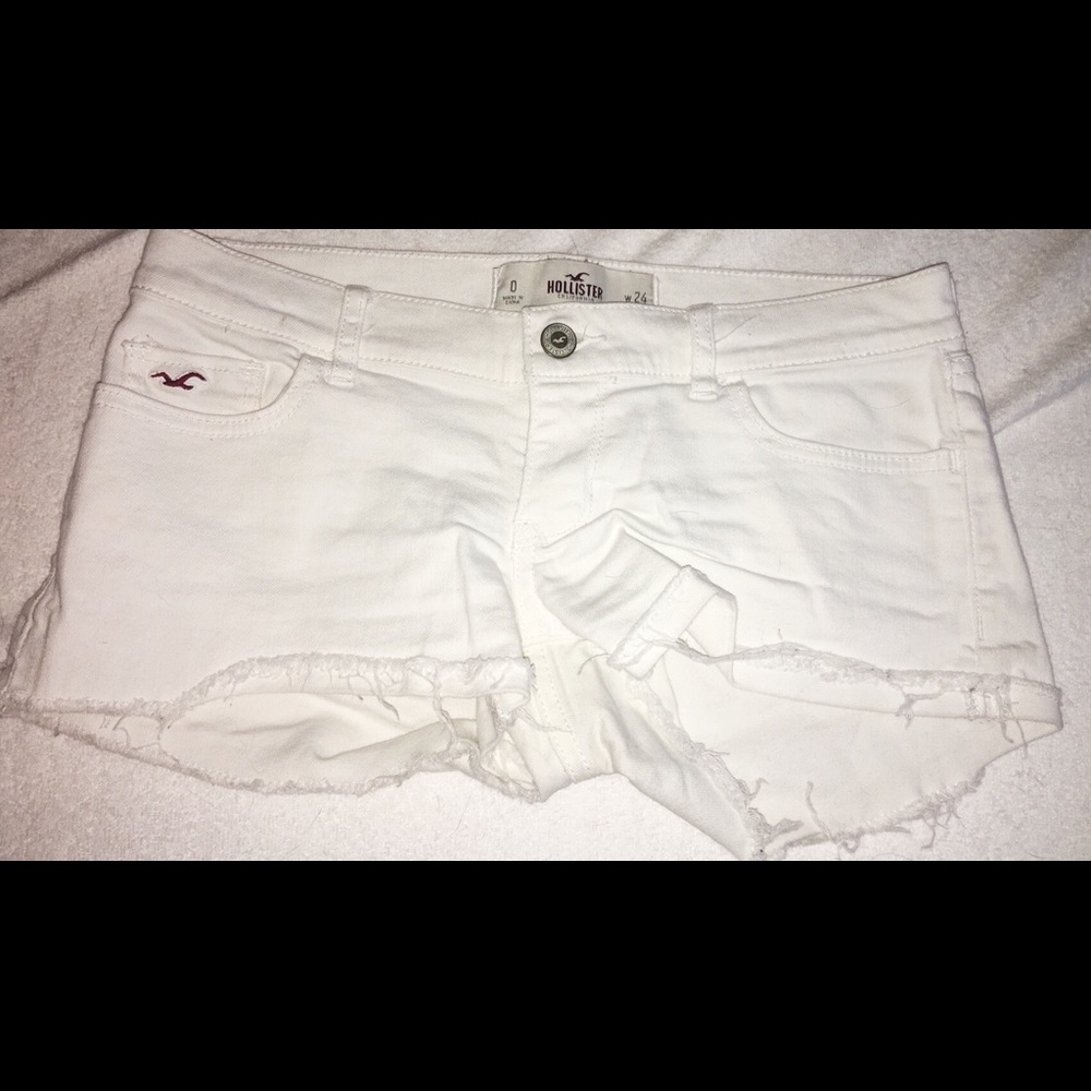White Hollister Shorts