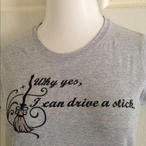 Funny Ladies embroidered Tee