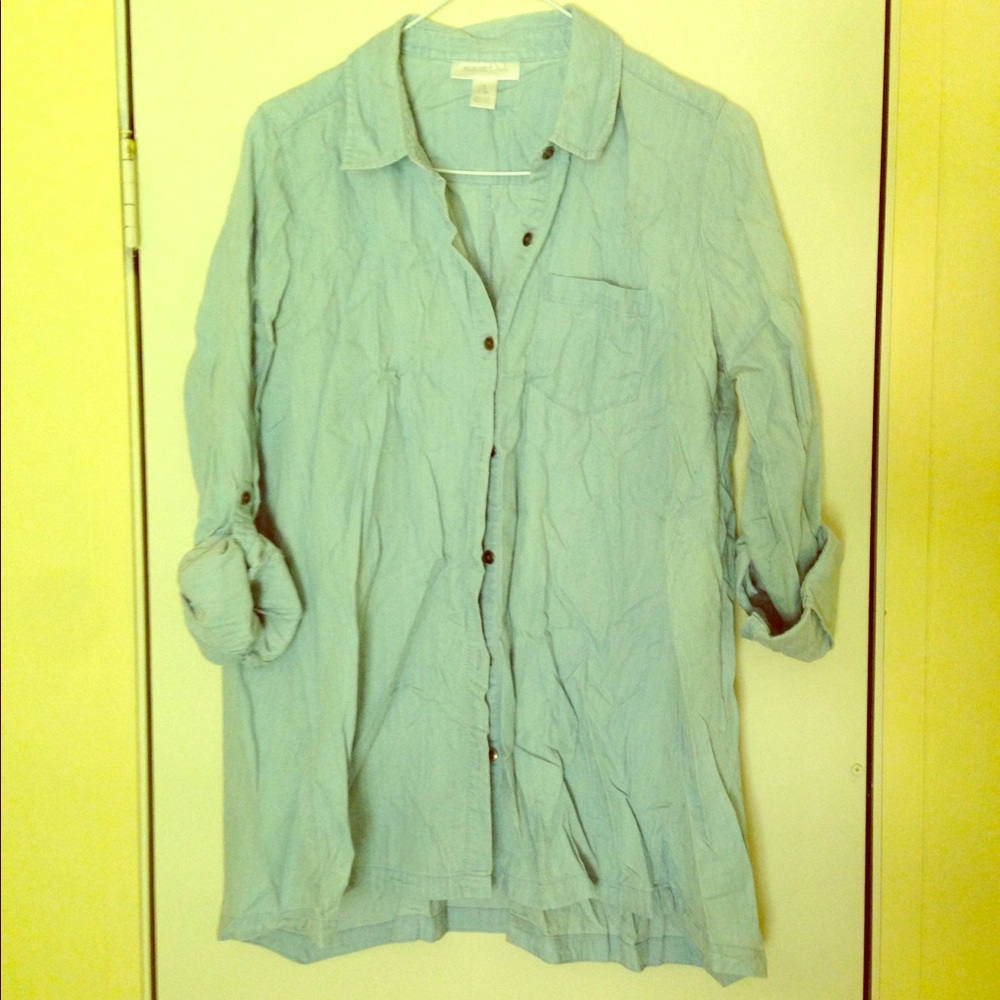 Motherhood Maternity Jean Blouse