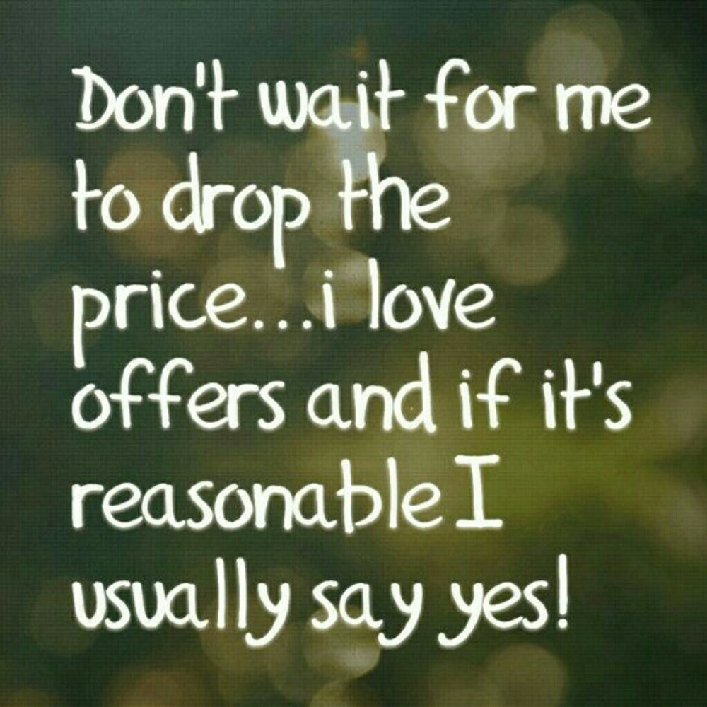 Make me an offer!