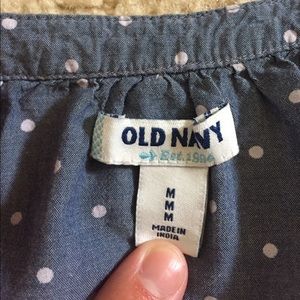 Old Navy Tops - Old Navy 3/4 Sleeve chambray top Old Navy Tops - Old Navy 3/4 Sleeve chambray top