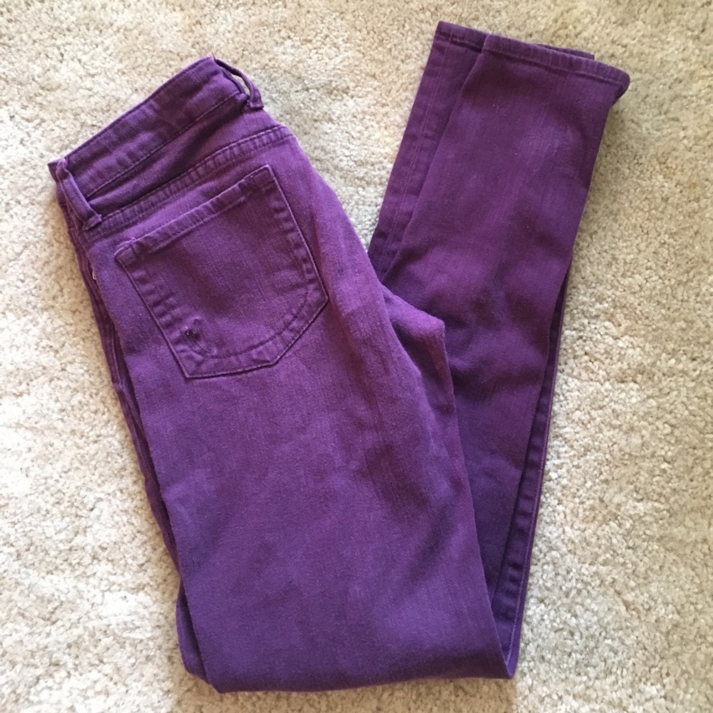 Kut from the Kloth purple jeans