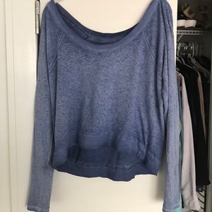 Free people blue top size medium