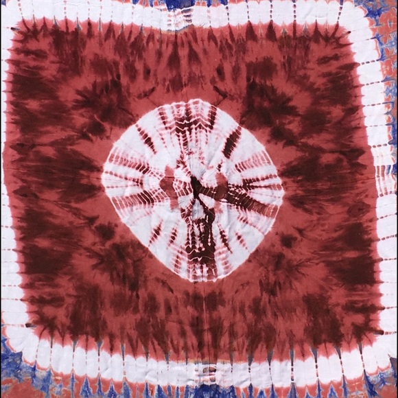 Psychedelic Bohemian Jackpot Tie-Dye Tapestry - Picture 5 of 6