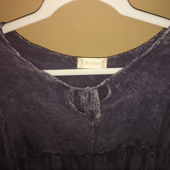 Blue Flowy Blouse - Altrd State - Picture 2 of 2