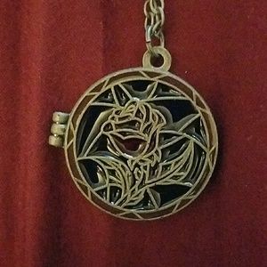 beauty and the beast necklace