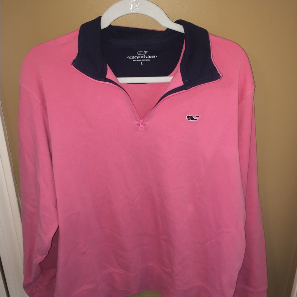 Vineyard Vines Pink Pullover