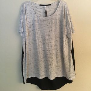 Kensie top with flowing back detail