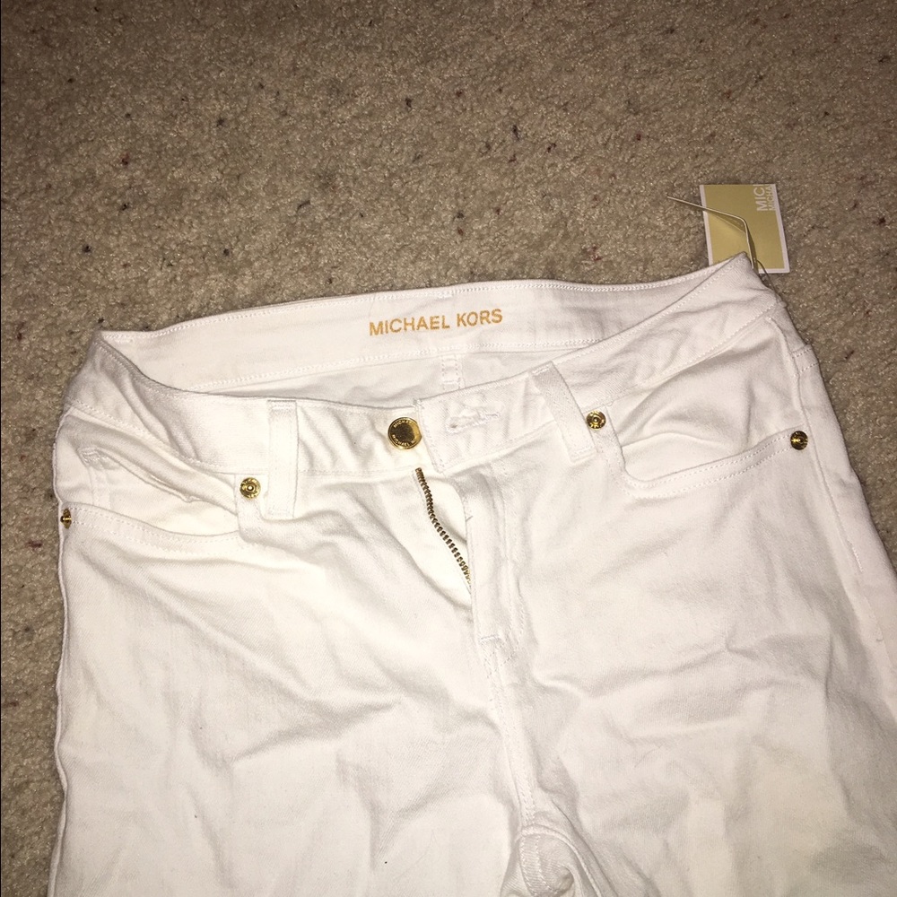 White Michael Kors Jeans NWT!