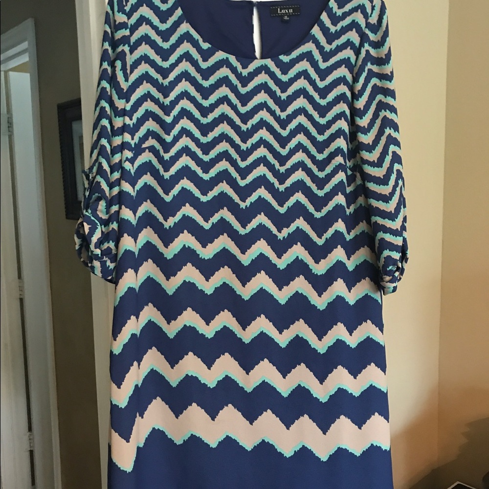 Knee length sheath dress