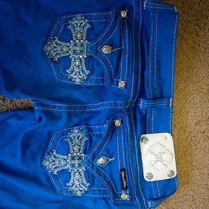 Miss Me cropped pants