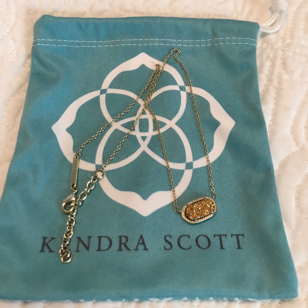 Kendra Scott Elisa Gold Pendant Necklace