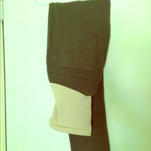 Olive Green Motherhood Maternity Skinnies