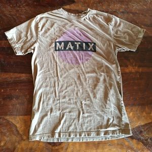 Olive Green Matix Shirt Size Large