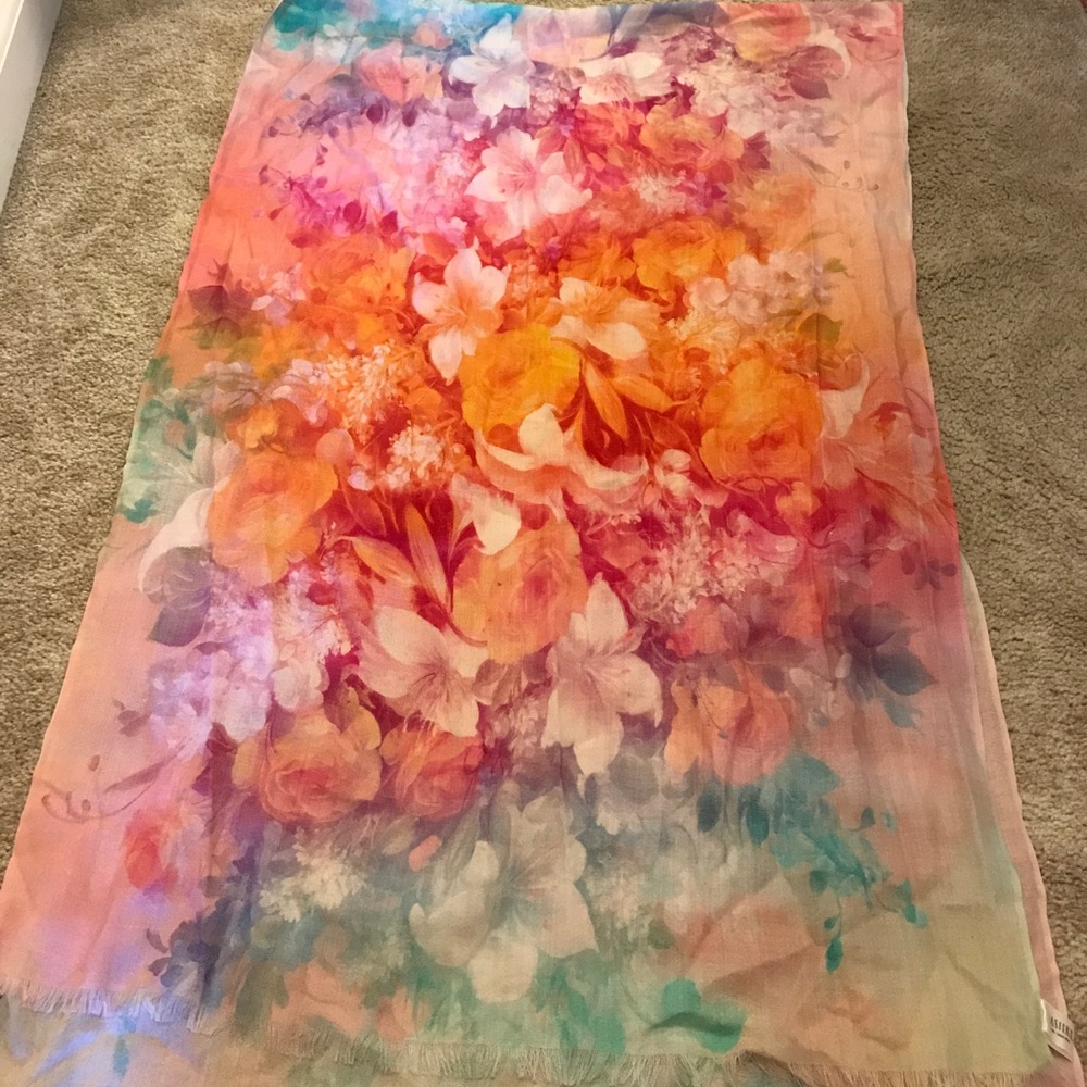 Beautiful Floral Scarf/Wrap
