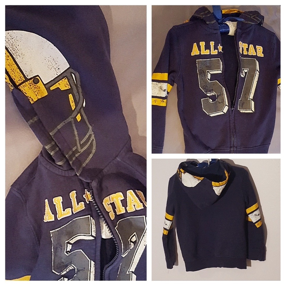 KidsRus boys zipup hoodie