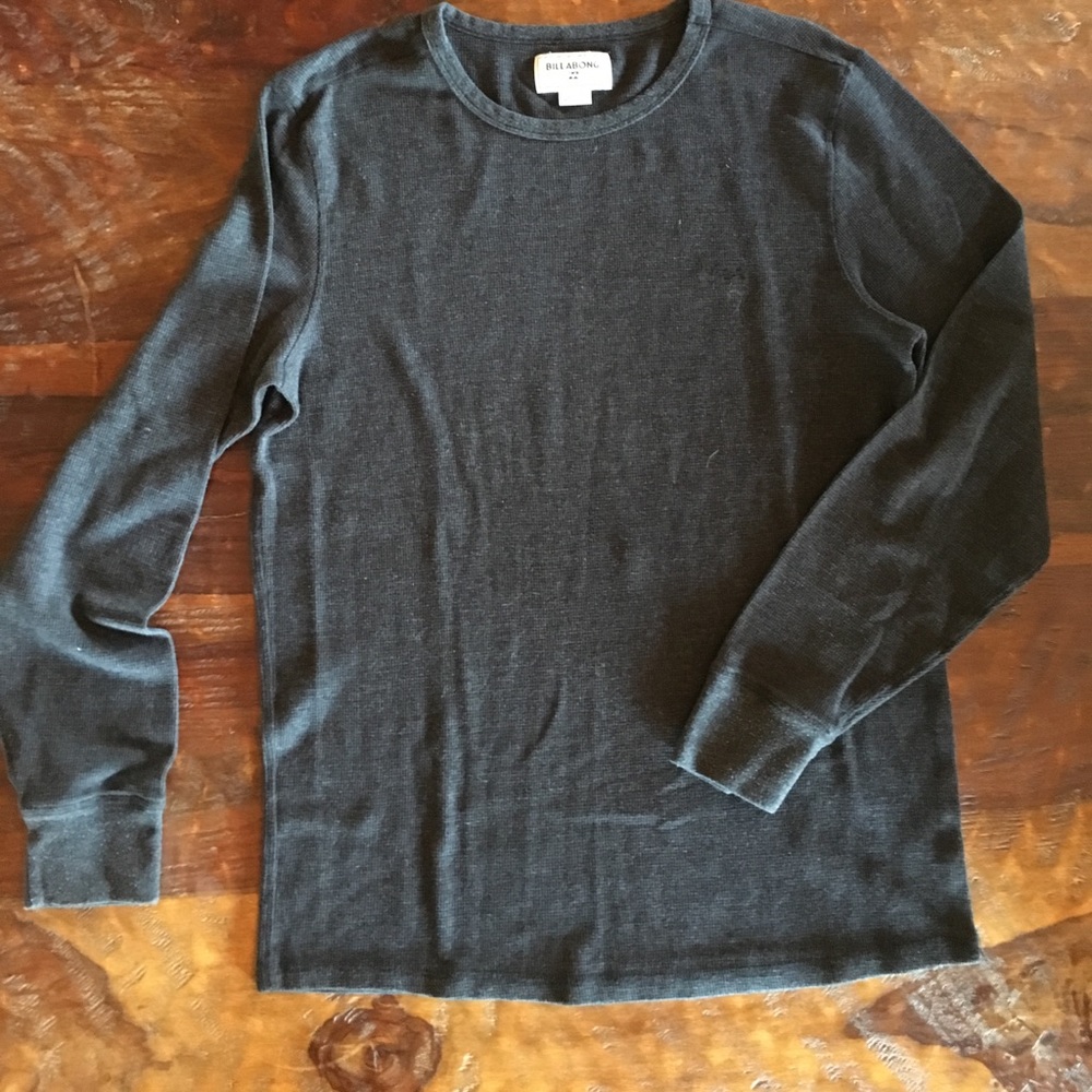 Dark Grey Billabong Long Sleeve Size XL