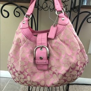 Vintage Pink Authentic Coach Purse