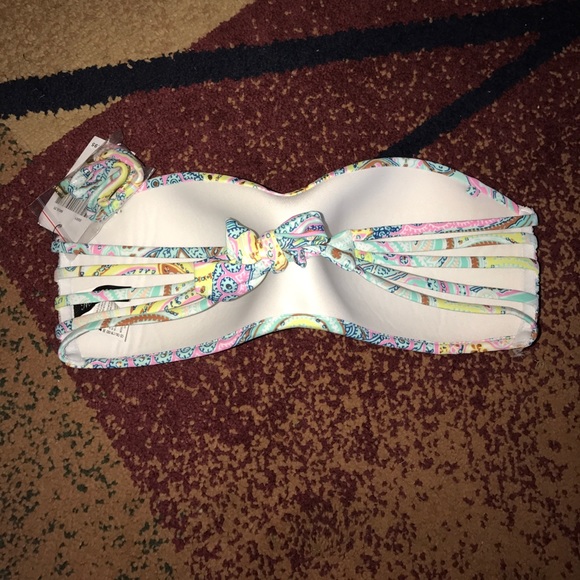 Miss Me bikini top swim bathing suit medium NWT - Picture 2 of 2