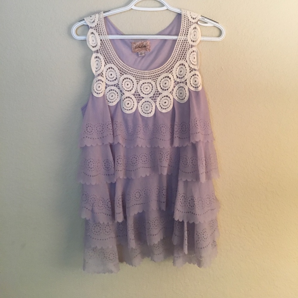 Anthropologie top by Deletta