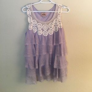 Anthropologie top by Deletta