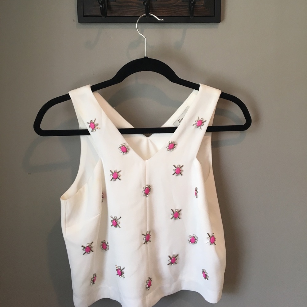 Rhinestone blouse